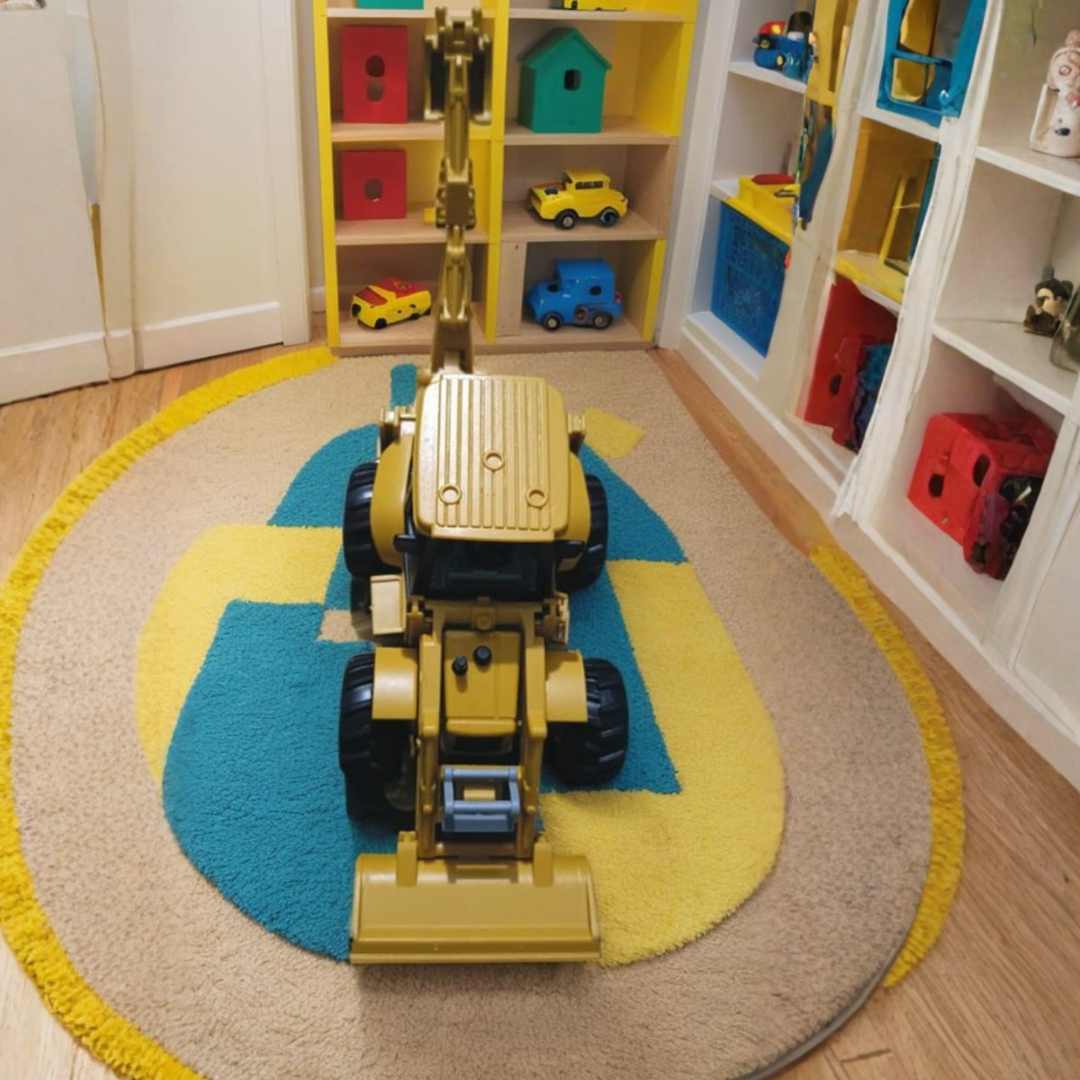 Complete kids jcb construction toy