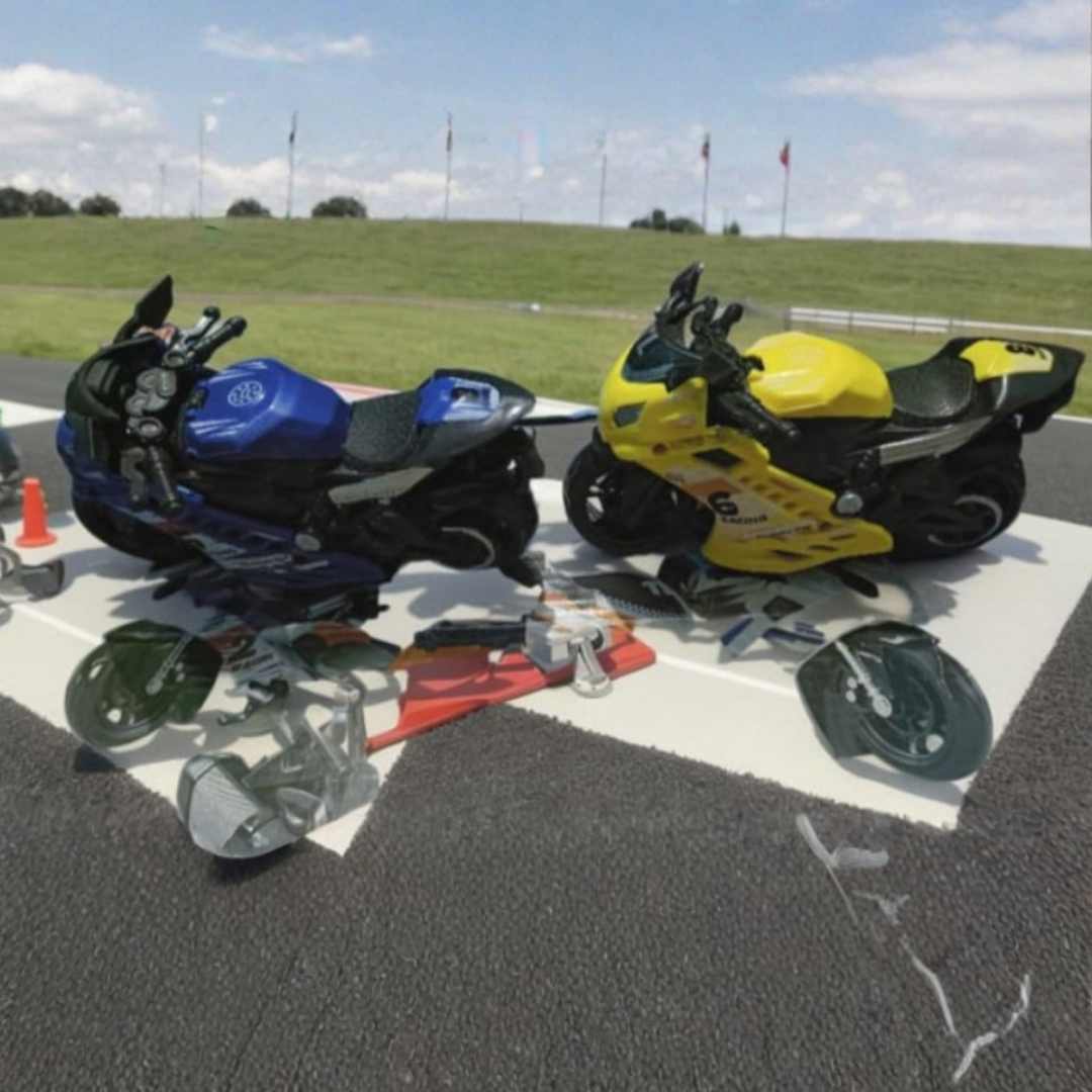 Complete kids sports bike toy