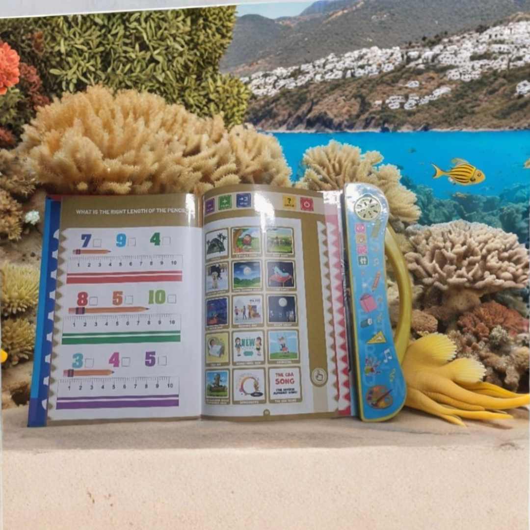 Kids Learning Study Book with Interactive Sound Panel (1)