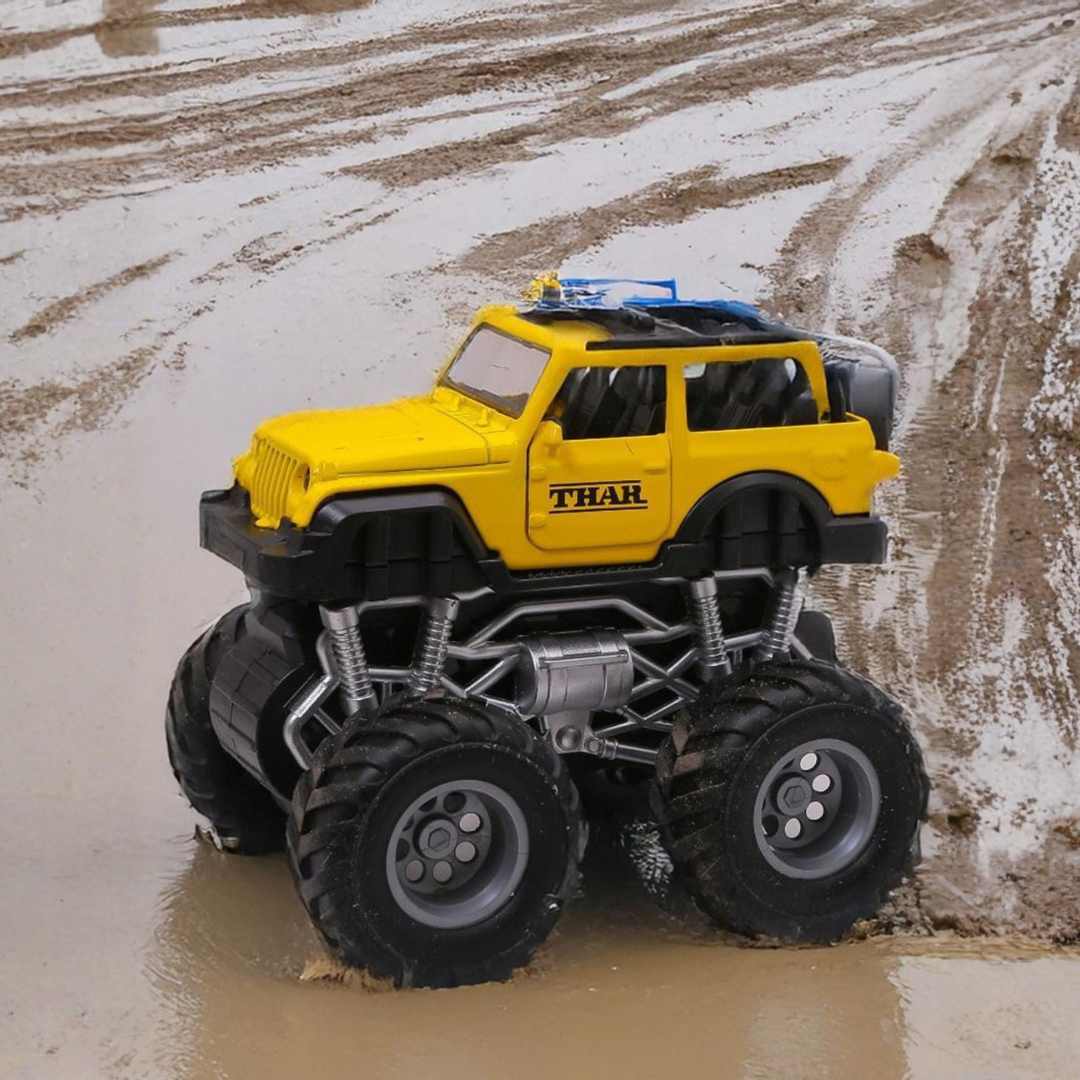 Thar Monster Toy Car with Big Wheels for Kids