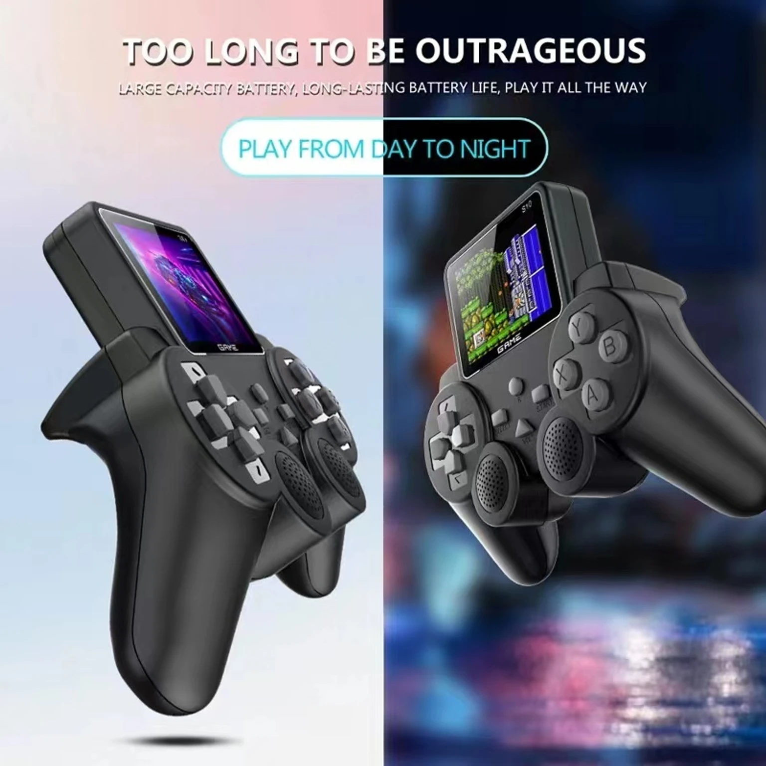 S10 Handheld Game Console – Black Edition - Image 2