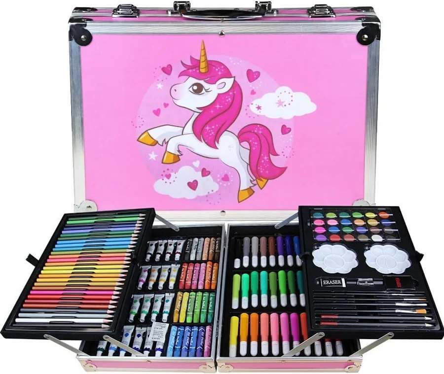 145 Pcs Professional Deluxe Art Set with Aluminium Case