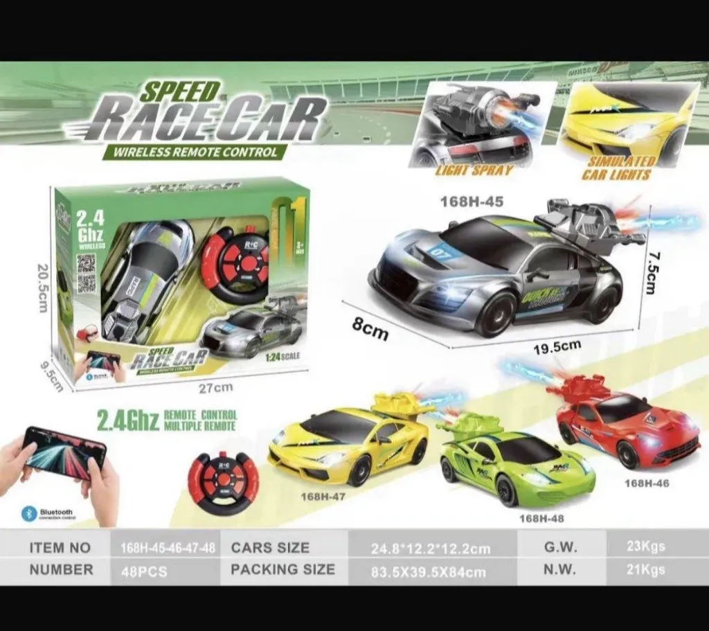 Speed Race Car (Bluetooth & Remote Control) - Image 2